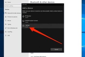 connect airpods to dell laptop
