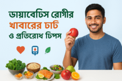 ডায়াবেটিস রোগীর খাবারের চার্ট